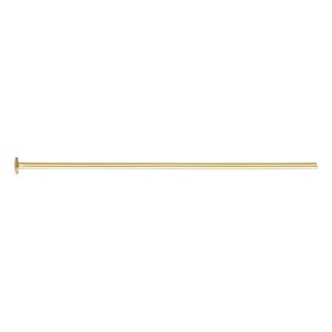 Headpin 20ga .032x1.5" (0.81x38.1mm) .080"Head