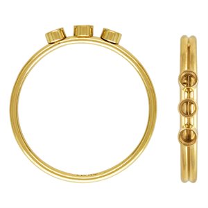 3 2mm Bezel Stacking Ring Size 5