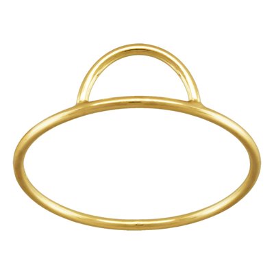 5mm Single Arch Ring (1mm Wire) Size 9