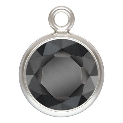 6.0mm Black 3A CZ Bezel Drop AT