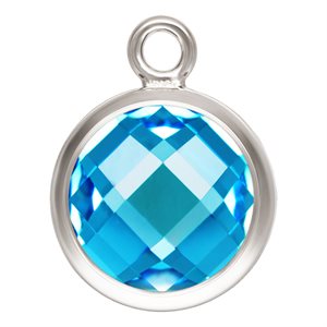 6.0mm DSCB Swiss Blue 3A CZ Drop AT