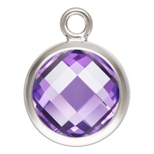 6.0mm DSCB Light Amethyst 3A CZ Drop AT