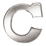 Block Letter 'C' Stamping (0.5mm Thick)