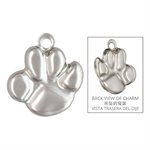 10mm Paw Print Charm AT