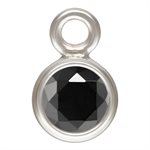 3.0mm Black 3A CZ Bezel Drop AT