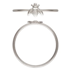 5.5x6.3mm Bee (Perpendicular) Stacking Ring Size 6 AT