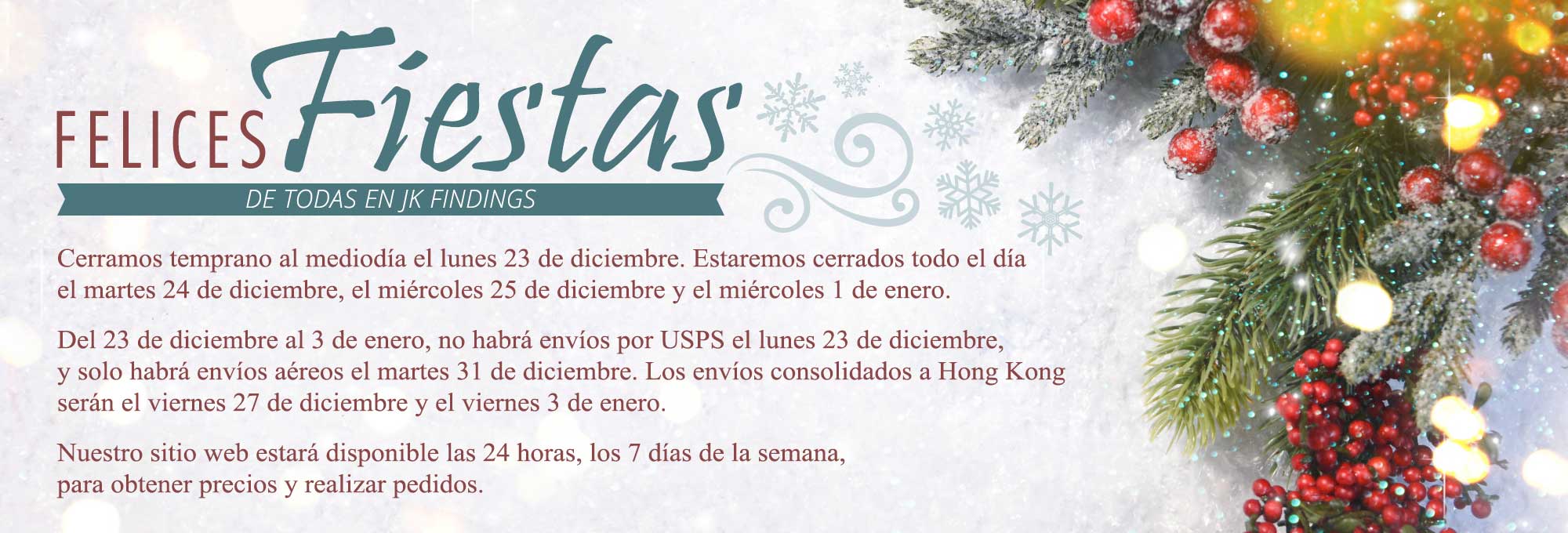 Felices Fiestas